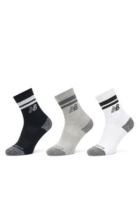 Zestaw 3 par wysokich skarpet unisex New Balance. Wzór: kolorowy