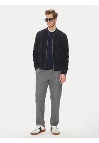 Serge Pariente Kurtka skórzana M888 Granatowy Regular Fit. Kolor: niebieski. Materiał: skóra #5