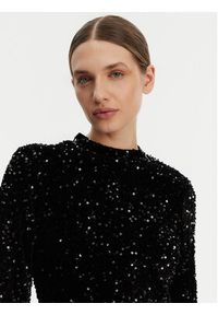 DKNY Sukienka koktajlowa P4ID6XQY Czarny Regular Fit. Kolor: czarny. Materiał: syntetyk. Styl: wizytowy #4