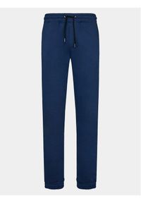 Blend Spodnie dresowe 20715913 Granatowy Regular Fit. Kolor: niebieski. Materiał: bawełna #1