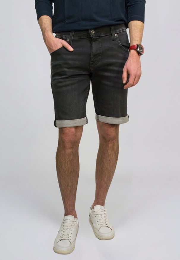 Męskie Szorty Mustang Style Chicago Shorts Z Denim Black 1016979 4000 881. Materiał: denim