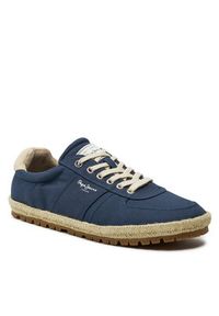 Pepe Jeans Sneakersy Drenan Sporty PMS10323 Granatowy. Kolor: niebieski #5