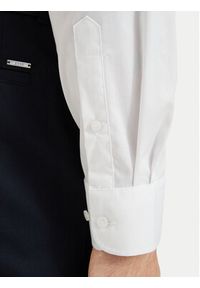 TOMMY HILFIGER - Tommy Hilfiger Koszula Cl Solid MW0MW43749 Biały Regular Fit. Kolor: biały. Materiał: bawełna #2
