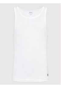 Polo Ralph Lauren Komplet 2 tank topów 714835886001 Biały Regular Fit. Typ kołnierza: polo. Kolor: biały. Materiał: bawełna #6
