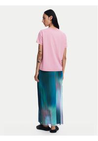 Desigual T-Shirt Brandy 24WWTK24 Różowy Regular Fit. Kolor: różowy. Materiał: bawełna #7