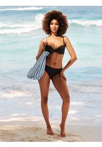 Sinsay - Góra od bikini - brązowy. Kolor: brązowy. Materiał: włókno, prążkowany, materiał