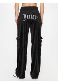 Juicy Couture Spodnie dresowe Audree JCWBJ23334 Czarny Loose Fit. Kolor: czarny. Materiał: syntetyk #5