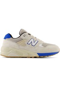 Buty męskie New Balance MT580ESB – beżowe. Kolor: beżowy. Materiał: guma, dresówka, skóra, materiał. Szerokość cholewki: normalna
