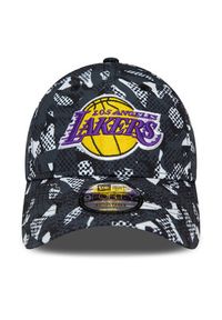 New Era Czapka z daszkiem Seas Print 940 Lakers 60435156 Czarny. Kolor: czarny. Materiał: materiał. Wzór: nadruk #4