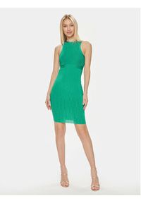 Marciano Guess Sukienka dzianinowa 4GGK08 5814Z Zielony Bodycon Fit. Kolor: zielony. Materiał: wiskoza. Typ sukienki: bodycon #4