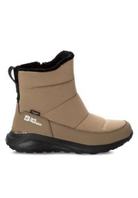 Jack Wolfskin Śniegowce Dromoventure Texapore Boot W 4059881 Brązowy. Kolor: brązowy. Materiał: materiał