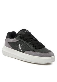 Calvin Klein Jeans Sneakersy Chunky Cupsole Lace Skater Btw YW0YW01452 Czarny. Kolor: czarny #2