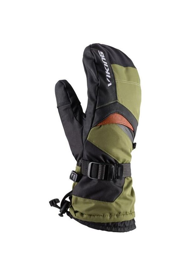 Rękawice narciarskie Viking Flow Freeride. Kolor: zielony. Sport: narciarstwo
