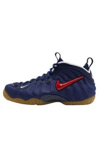 Buty do chodzenia męskie Nike Air Foamposite Pro Usa. Wysokość cholewki: za kostkę. Zapięcie: sznurówki. Kolor: niebieski. Materiał: tkanina, materiał, syntetyk. Szerokość cholewki: normalna. Sport: turystyka piesza #1