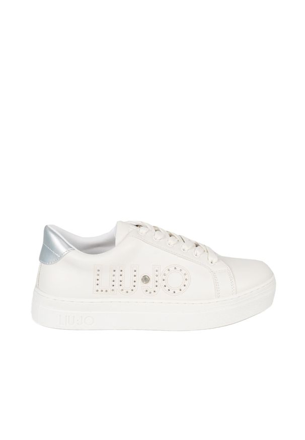 Liu Jo Sneakersy "Alicia 506" | 4A3703EX097 | Kobieta | Biały. Okazja: na co dzień. Nosek buta: okrągły. Kolor: biały. Materiał: skóra ekologiczna