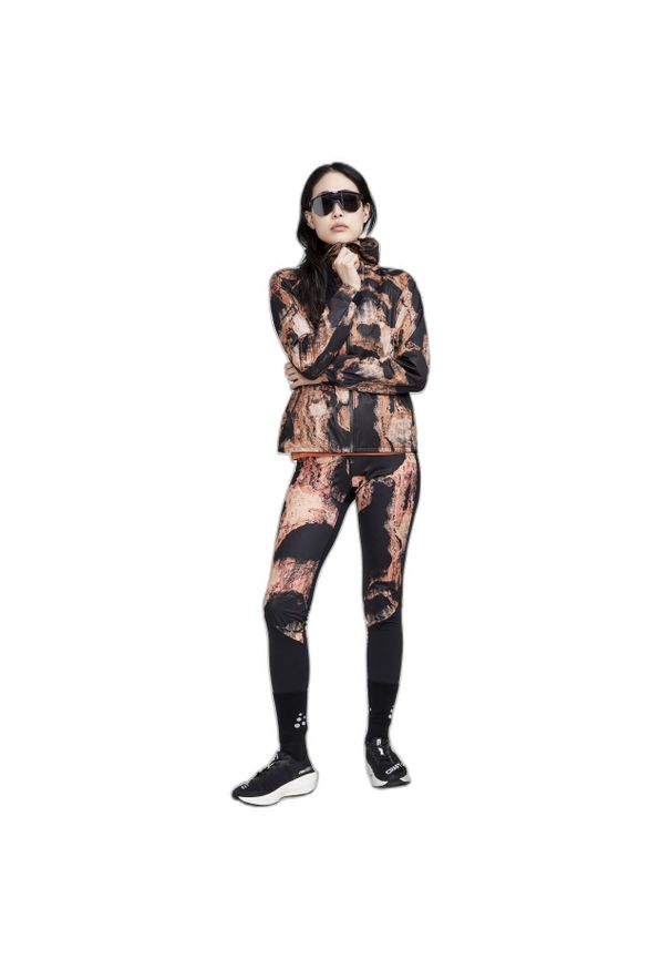 Legginsy damskie Craft Adv Subz Wind. Kolor: czarny. Materiał: materiał. Sport: fitness