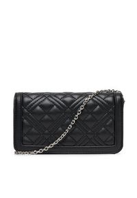 Love Moschino - LOVE MOSCHINO Torebka JC5681PP0NLA000B Czarny. Kolor: czarny. Materiał: skórzane