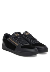 Versace Jeans Couture Sneakersy 79YA3SD4 ZPB39 Czarny. Kolor: czarny. Materiał: zamsz, skóra #6