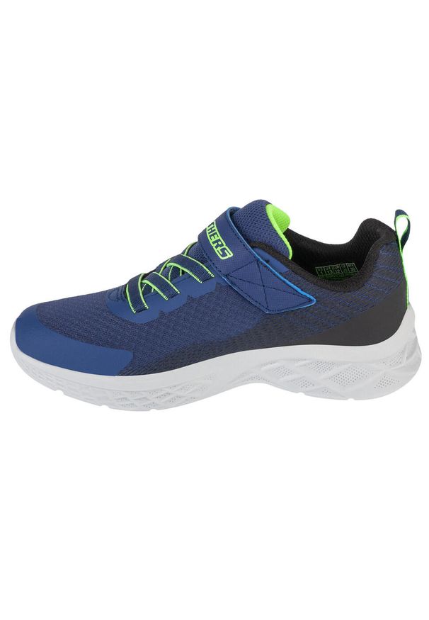 skechers - Tenisówki Skechers Model 403924l Kolor Niebieski. Zapięcie: rzepy. Kolor: niebieski. Materiał: materiał, syntetyk, tkanina. Szerokość cholewki: normalna. Sport: turystyka piesza