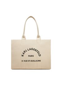 Karl Lagerfeld - Torebka KARL LAGERFELD. Kolor: beżowy #1