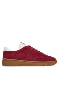 MICHAEL Michael Kors Sneakersy Wilton 42T5WLFS1S Bordowy. Kolor: czerwony. Materiał: nubuk, skóra