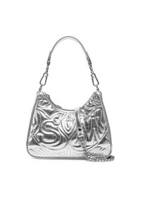 Steve Madden Torebka Blimited SM13001563 Srebrny. Kolor: srebrny. Materiał: skórzane