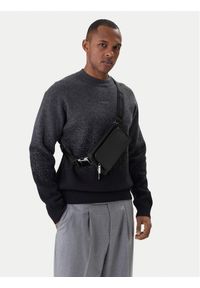 BOSS Nerka New Crosstown 50557797 Czarny. Kolor: czarny. Materiał: skóra #1