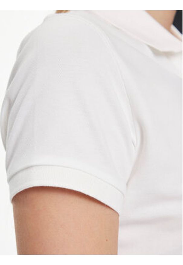 Levi's® Polo 52599-0000 Biały Slim Fit. Typ kołnierza: polo. Kolor: biały. Materiał: bawełna