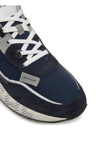 Voile Blanche Sneakersy Clubo1 0012017465.12.1C05 Granatowy. Kolor: niebieski. Materiał: materiał #5
