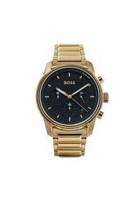 BOSS - Boss Zegarek Trace 1514006 Złoty. Kolor: złoty
