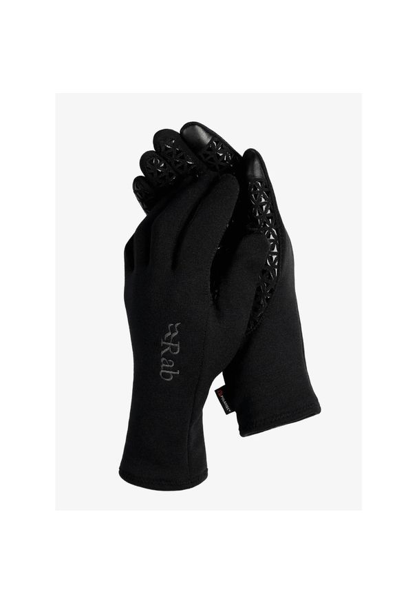 Rękawiczki Rab Power Stretch Contact Grip Glove. Kolor: czarny