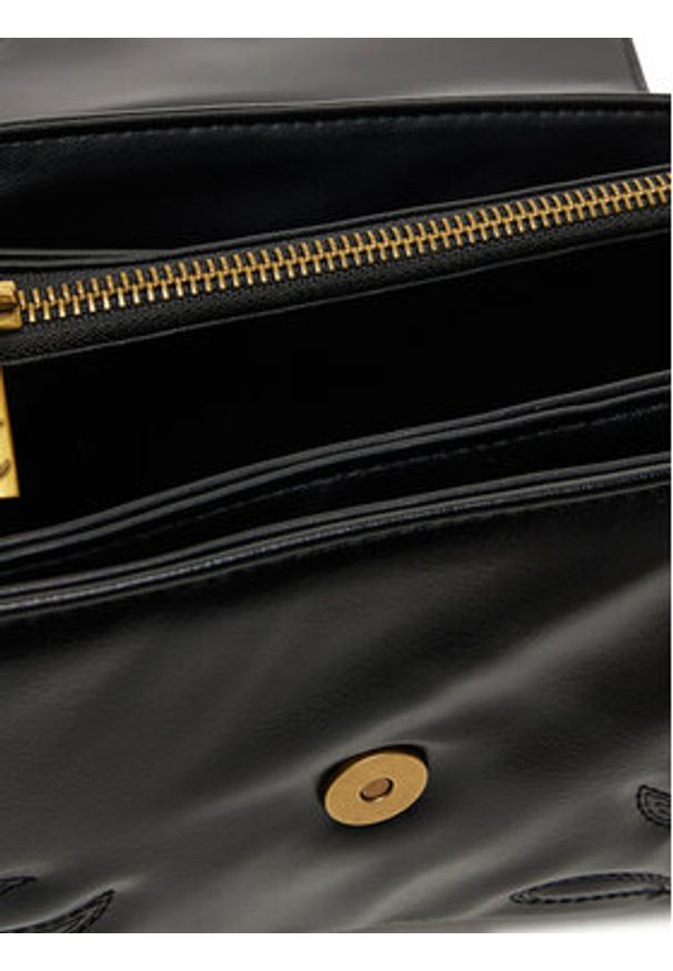 Just Cavalli Torebka 79RA4BA1 ZSD30 Czarny. Kolor: czarny. Materiał: skórzane