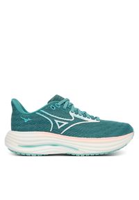Buty do biegania Mizuno. Kolor: zielony. Model: Mizuno Wave #1