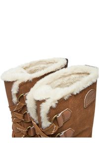 sorel - Sorel Śniegowce Torino V Tall Wp Outdry 2106691242 Brązowy. Kolor: brązowy. Materiał: zamsz, skóra #4