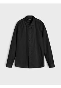 Sinsay - Koszula slim fit - czarny. Kolor: czarny