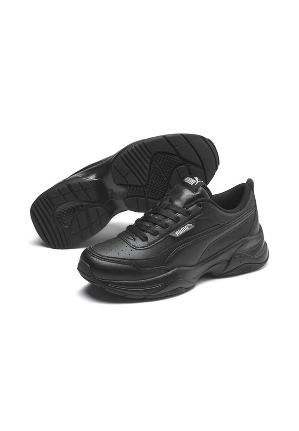 Puma - Damskie buty sportowe Cilia Mode PUMA Black Silver Gray. Kolor: wielokolorowy, szary, czarny. Sezon: lato