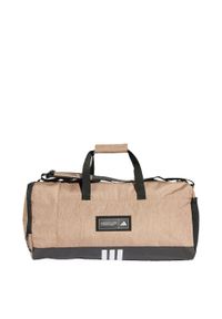Adidas - 4ATHLTS Duffel Bag Medium. Kolor: brązowy, biały, wielokolorowy, beżowy. Materiał: materiał. Sport: fitness