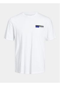 Jack & Jones - Jack&Jones T-Shirt Corp 12233999 Biały Standard Fit. Kolor: biały. Materiał: bawełna #4