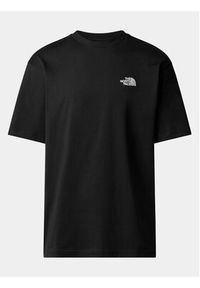 The North Face T-Shirt Simple Dome NF0A87NR Czarny Oversize. Kolor: czarny. Materiał: bawełna #9