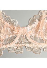 Intica - Komplet bielizny koronkowej z haftem na romantyczne wieczory Roby. Kolor: niebieski. Materiał: koronka. Wzór: haft #9