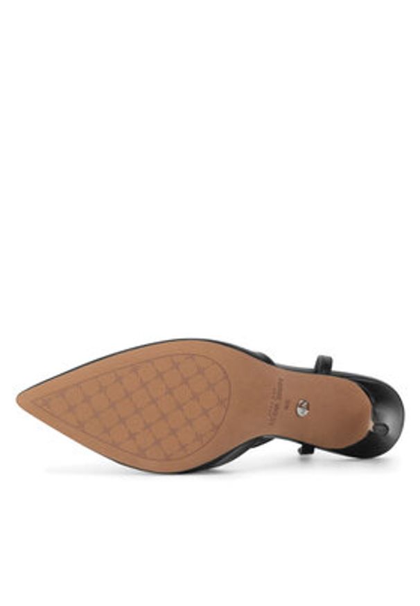 Nine West Sandały CD23029-3 Czarny. Kolor: czarny. Materiał: materiał, syntetyk