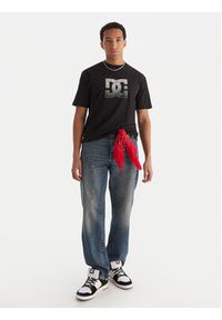 DC Shoes T-Shirt Star Reflective EDYZT04346 Czarny Regular Fit. Kolor: czarny. Materiał: bawełna #5