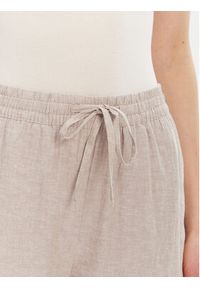 Vero Moda Spodnie materiałowe Linn 10305091 Szary Loose Fit. Kolor: szary. Materiał: len