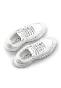 PREMIUM BASICS - Białe sneakersy Snow. Kolor: biały. Materiał: poliester. Wzór: aplikacja #8