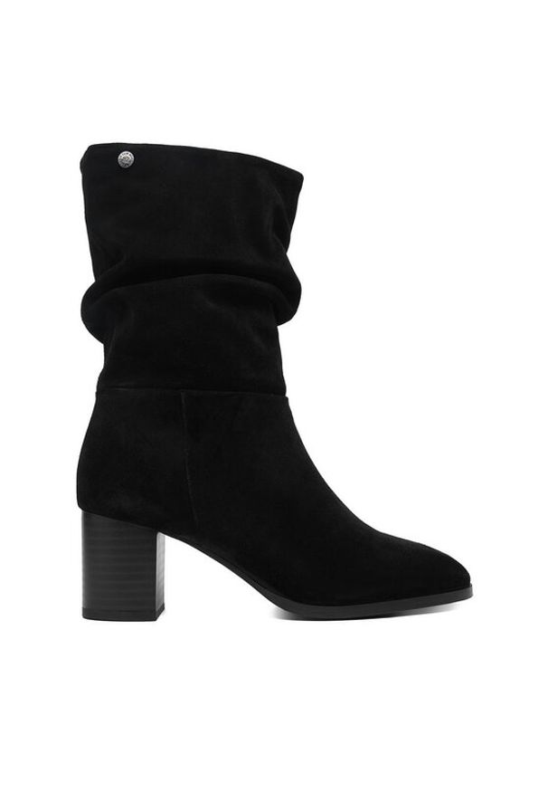 Beverly Hills Polo Club Botki CEO-WI44-BREEZE-01 Czarny. Kolor: czarny. Materiał: skóra, zamsz