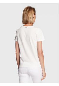 Fracomina T-Shirt FS23ST3006J400N5 Biały Regular Fit. Kolor: biały. Materiał: bawełna