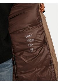 only - ONLY Płaszcz zimowy 15287913 Brązowy Regular Fit. Kolor: brązowy. Materiał: syntetyk. Sezon: zima #7