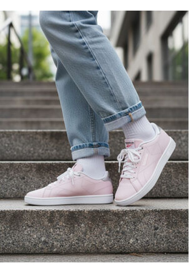 Reebok Sneakersy CEO-COURT CLEAN 100229910 Różowy. Kolor: różowy. Materiał: materiał, syntetyk