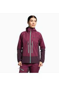 Kurtka skiturowa damska Jack Wolfskin Alpspitze Hoody. Kolor: fioletowy #1