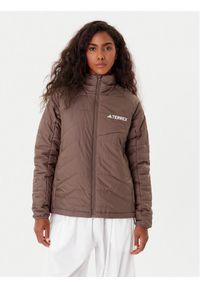 Adidas - adidas Kurtka zimowa Terrex Multi JN0812 Brązowy Regular Fit. Kolor: brązowy. Materiał: syntetyk. Sezon: zima #1